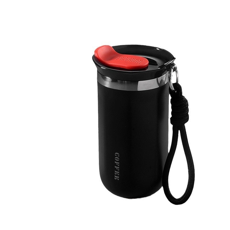 American-style Coffee Mug 304 Stainless Steel Thermos Cold-resistant Portable And Luxe Water Bottle